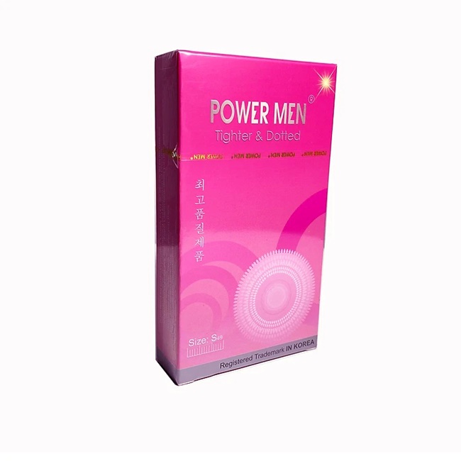 Bao Cao Su Size Nhỏ 49mm Có Gai Power Men Tighter Dotted 