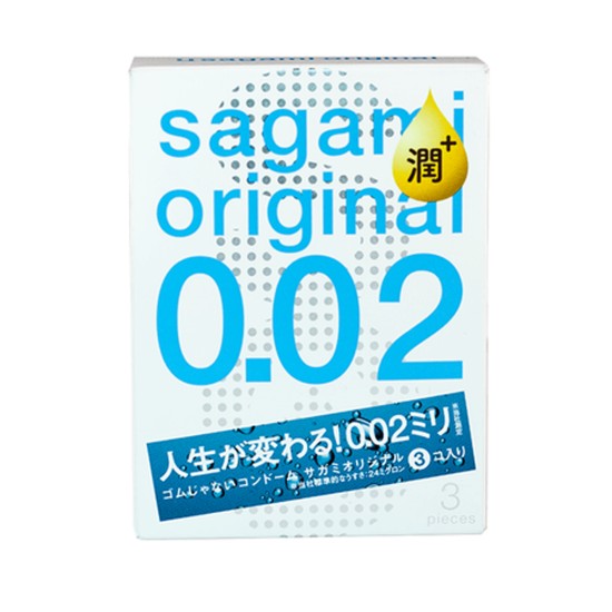 bao cao su Sagami Original 0.02 Extra Lubricated