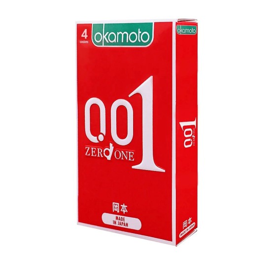 bao cao su siêu mỏng của Nhật Okamoto 0.01 Zero One