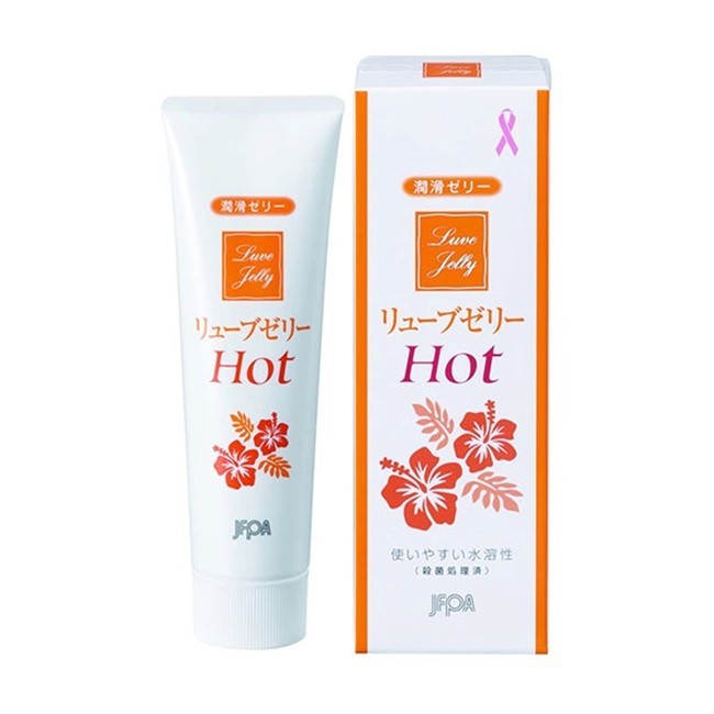 Dầu bôi trơn tạo ấm Jex Luve Jelly Hot của Nhật Bản - 55g
