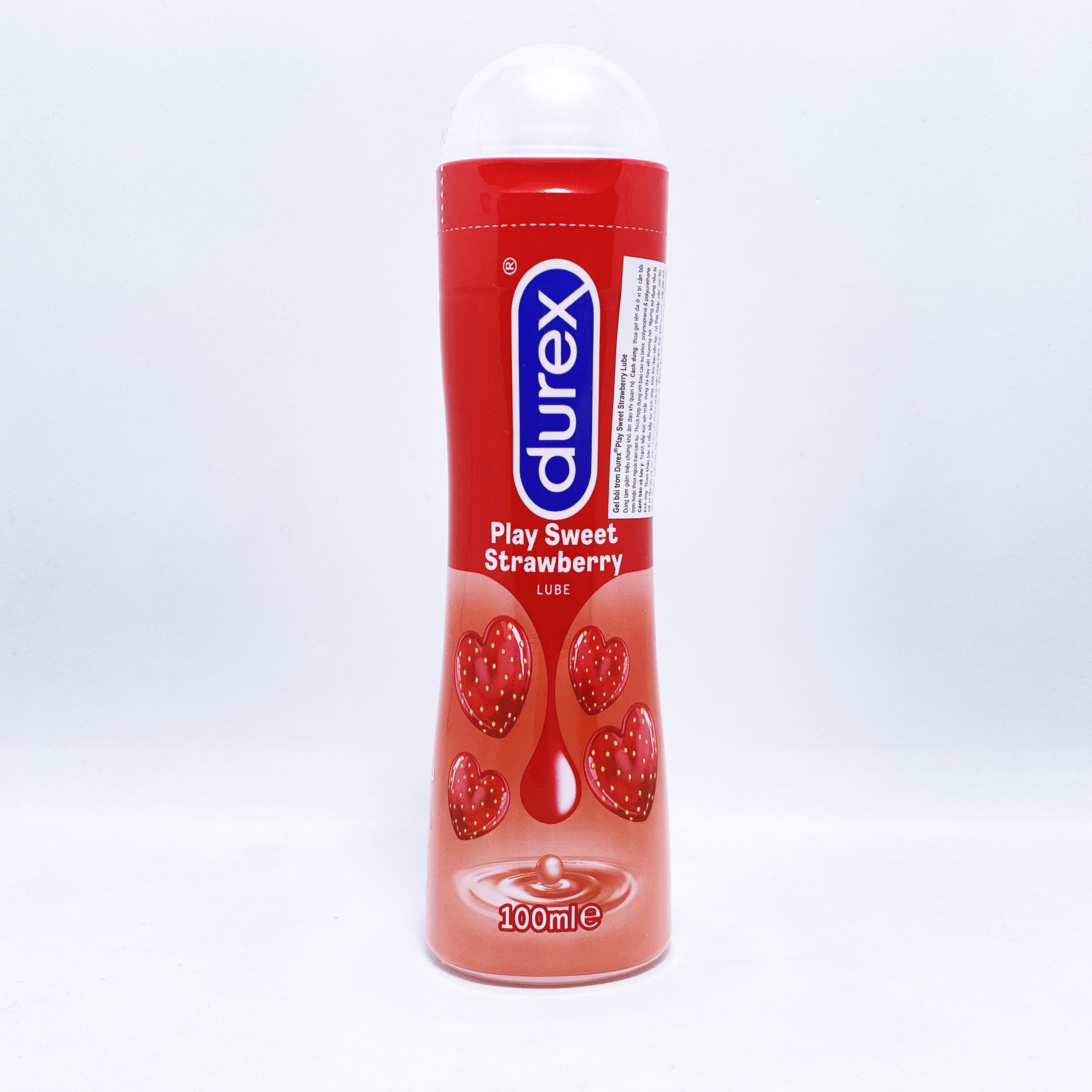 Durex Play Strawberry kem bôi trơn hương dâu tây 100ml