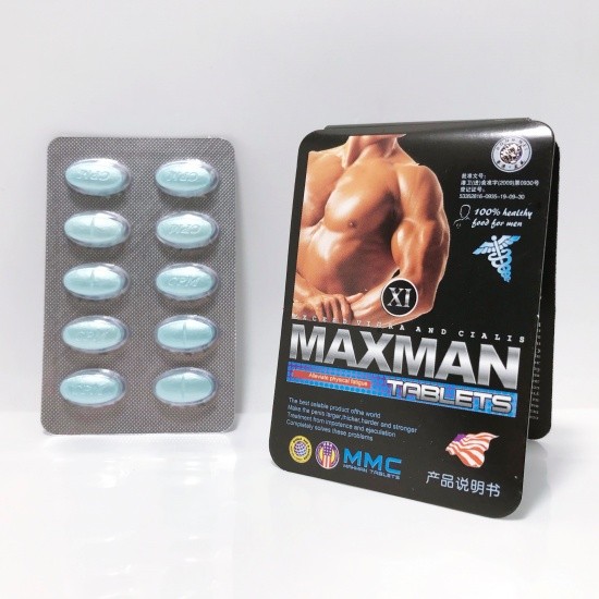 Viên uống hỗ trợ cương dương Maxman 3800mg -10v